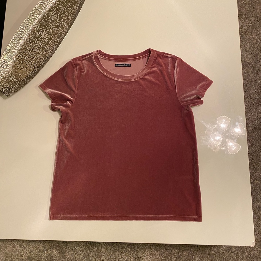 Abercrombie & Fitch Velvet Crew T-Shirt